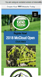 Mobile Screenshot of mccloudgolfclub.com